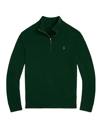 POLO RALPH LAUREN | Troyer Pullover Regular Fit | dunkelgrün